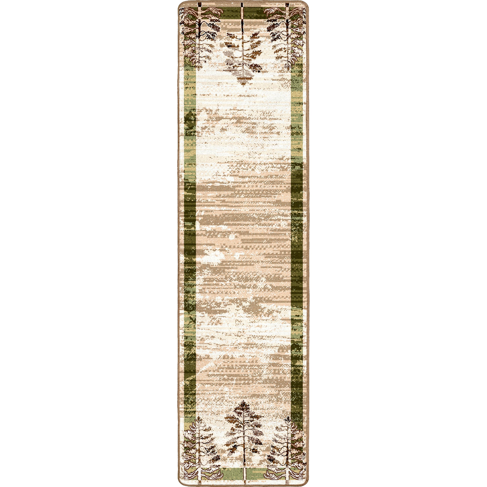 Mystic Woods BFX – Natural and Moss Rug - From Where Finds - 
