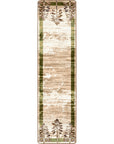 Mystic Woods BFX – Natural and Moss Rug - From Where Finds - 