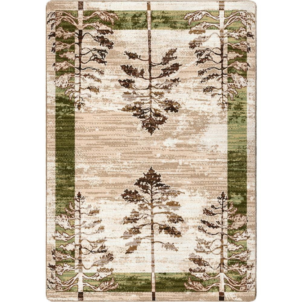 Mystic Woods BFX – Natural and Moss Rug - From Where Finds - 