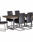 Nadia 7 Piece Dining Set - From Where - 