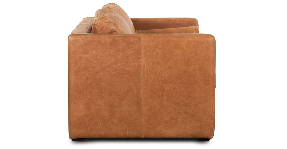 Napa 82" Leather Sleeper Sofa - From Where - 