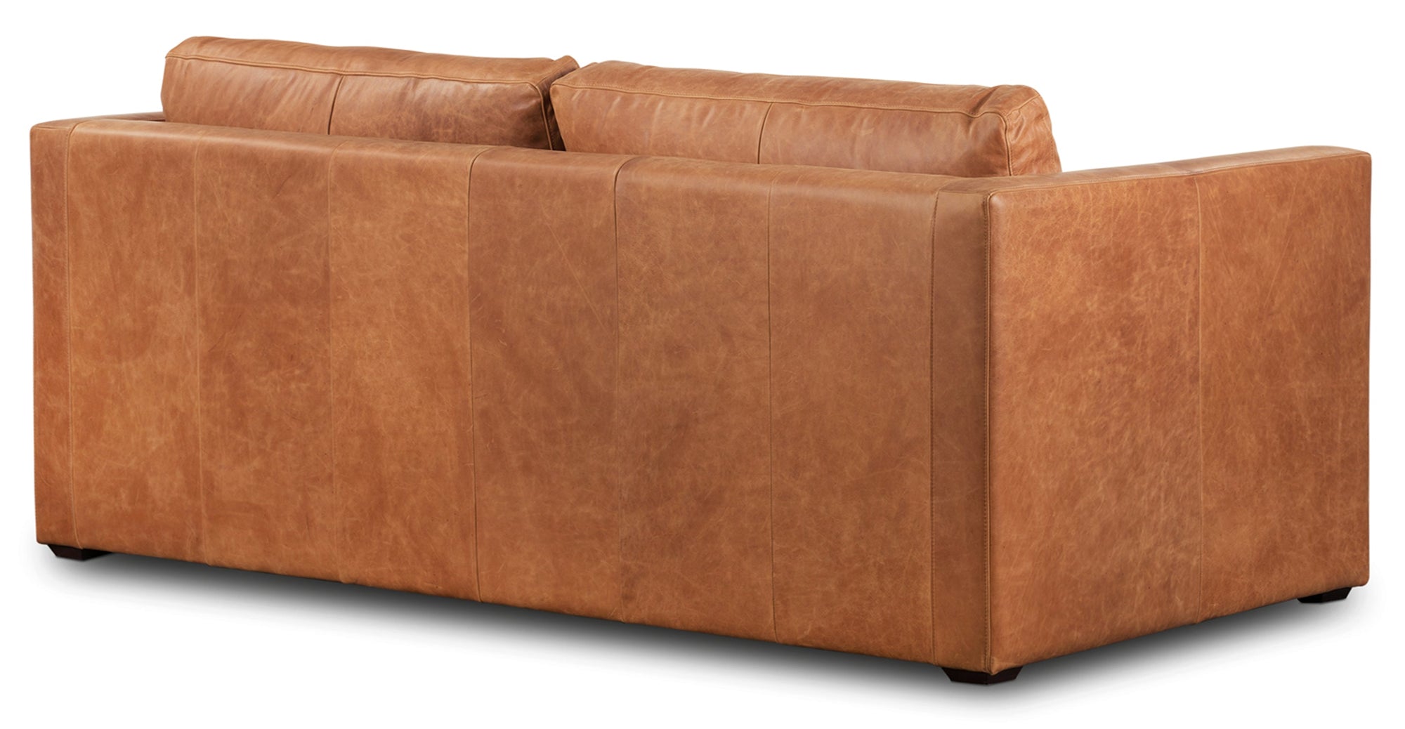 Napa 82&quot; Leather Sleeper Sofa - From Where - 