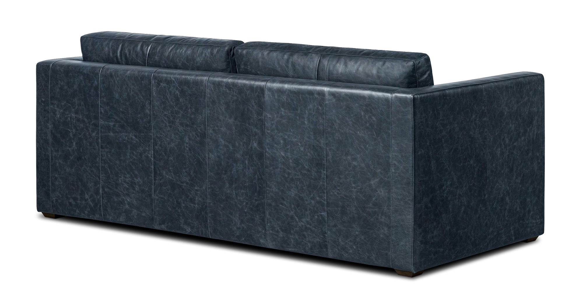 Napa 82&quot; Leather Sleeper Sofa - From Where - 
