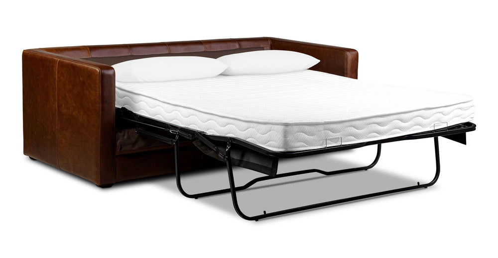 Napa 82" Leather Sleeper Sofa - From Where - 