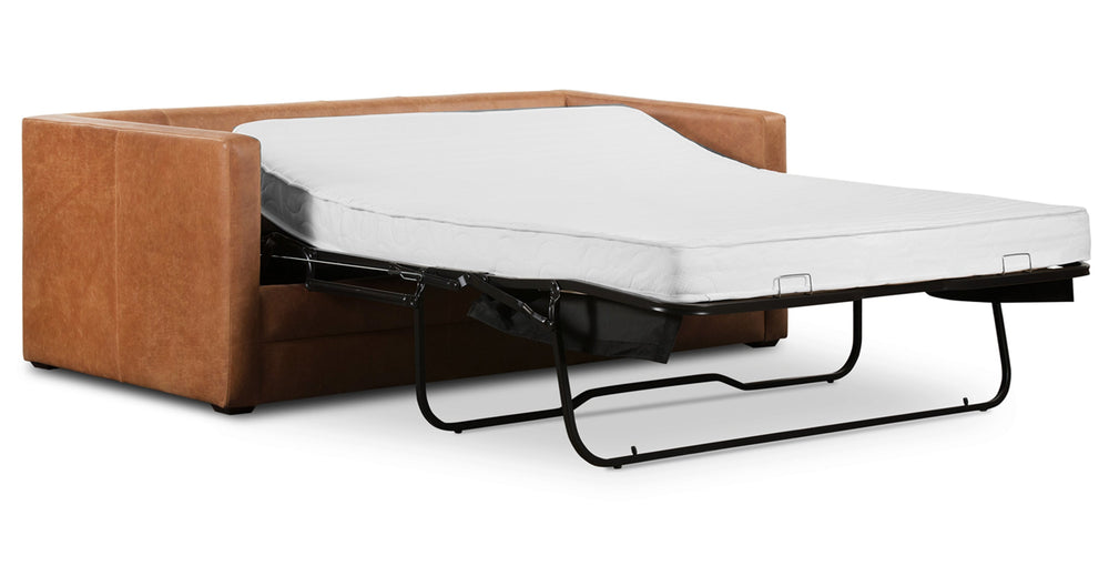 Napa 82" Leather Sleeper Sofa - From Where - 