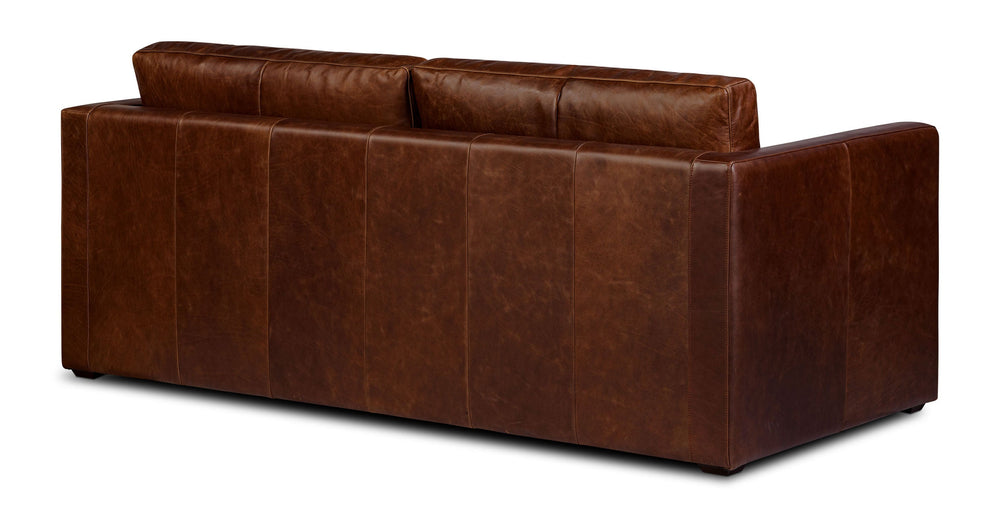 Napa 82" Leather Sleeper Sofa - From Where - 