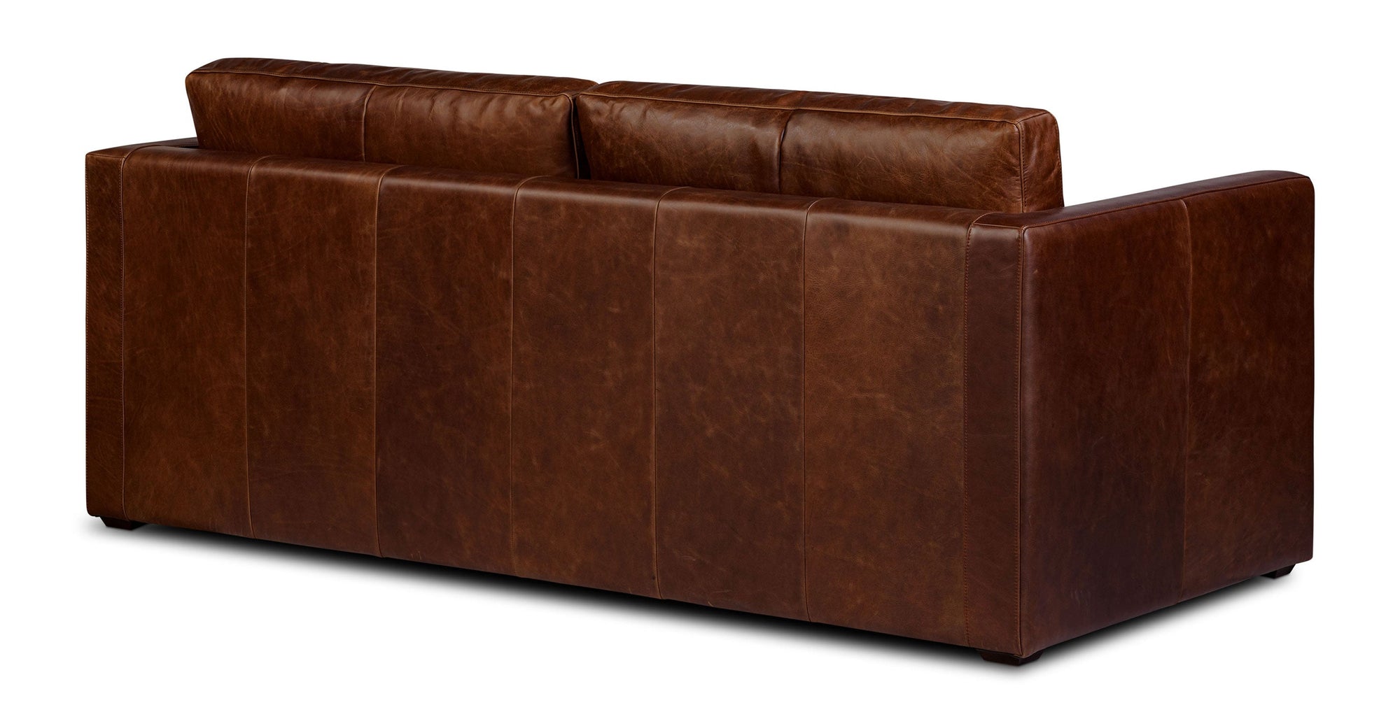 Napa 82&quot; Leather Sleeper Sofa - From Where - 