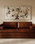 Napa 82" Leather Sleeper Sofa - From Where Finds -