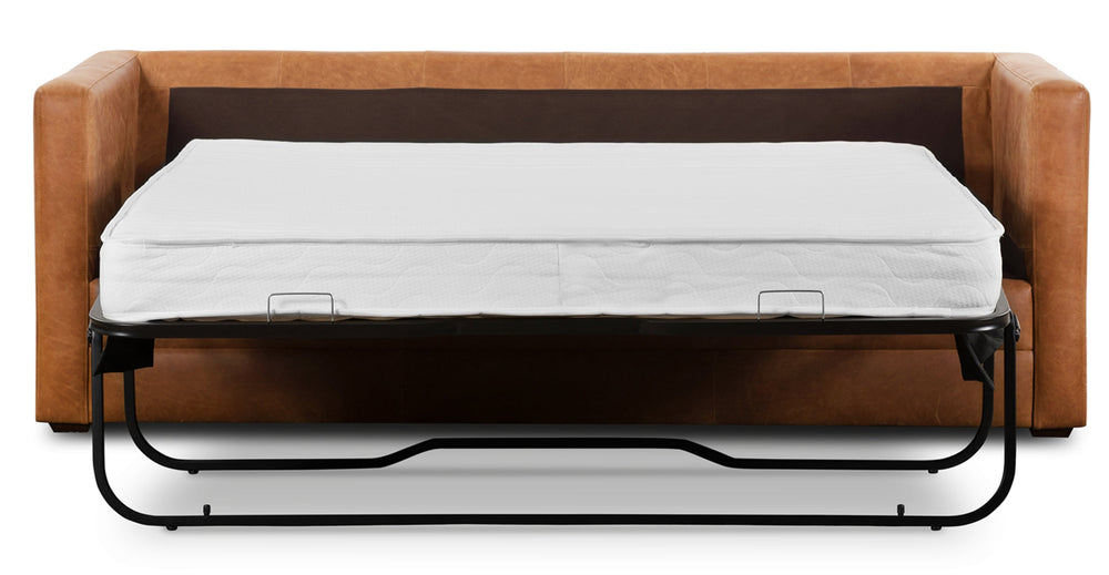 Napa 82" Leather Sleeper Sofa - From Where - 