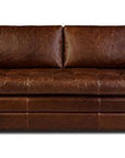 Napa 82" Leather Sleeper Sofa - From Where - 