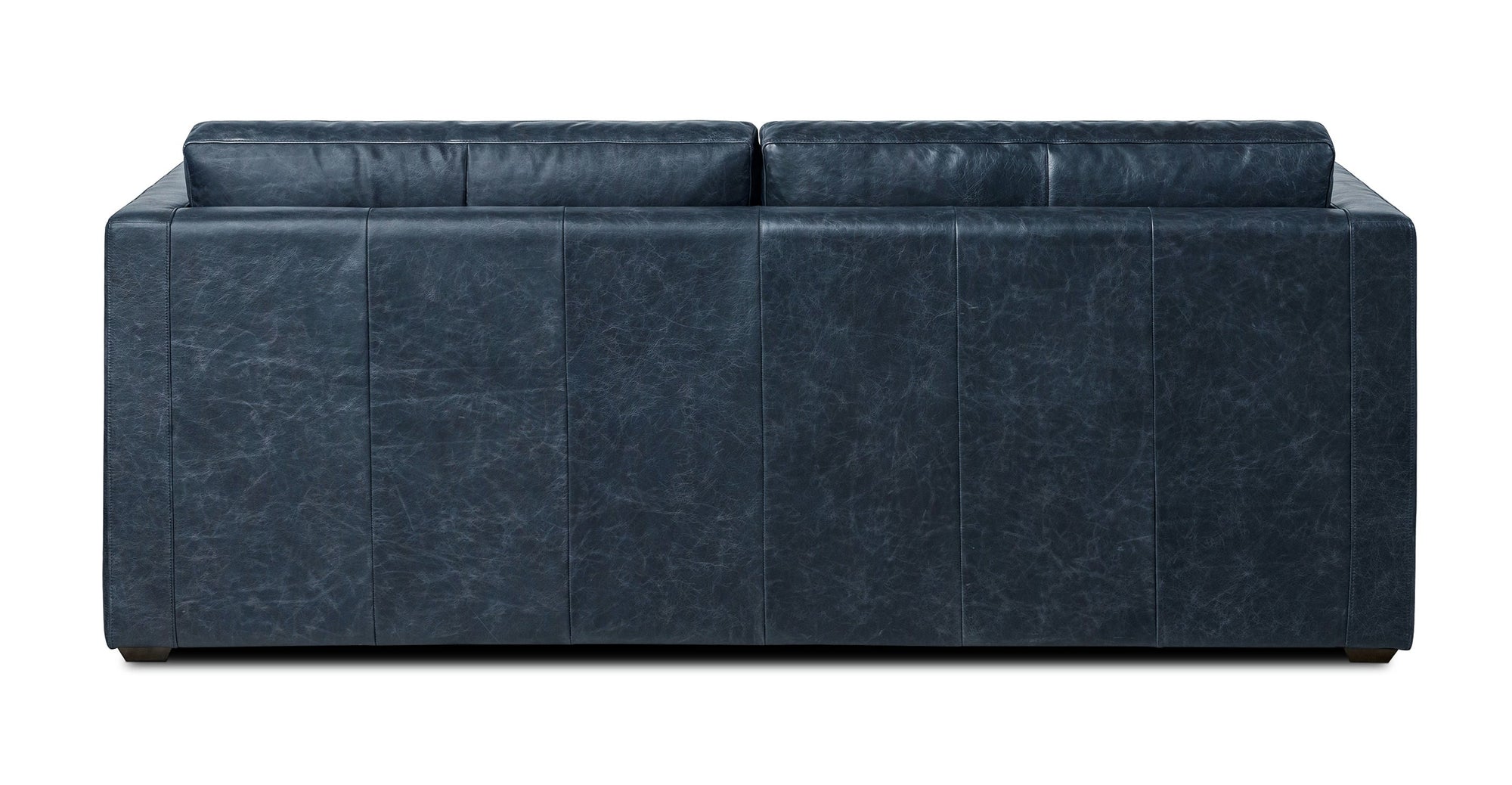Napa 82&quot; Leather Sleeper Sofa - From Where - 