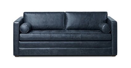 Napa 82&quot; Leather Sleeper Sofa - From Where - 