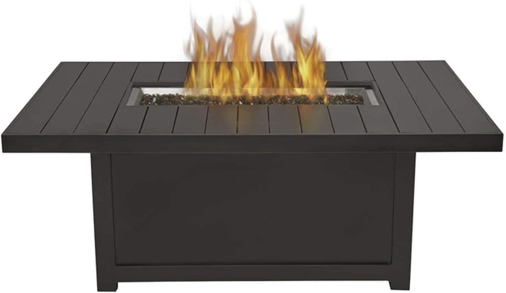 Napoleon St. Tropez Patio Flame Fire Table (STTR1 - BZ), Rectangle - From Where - 