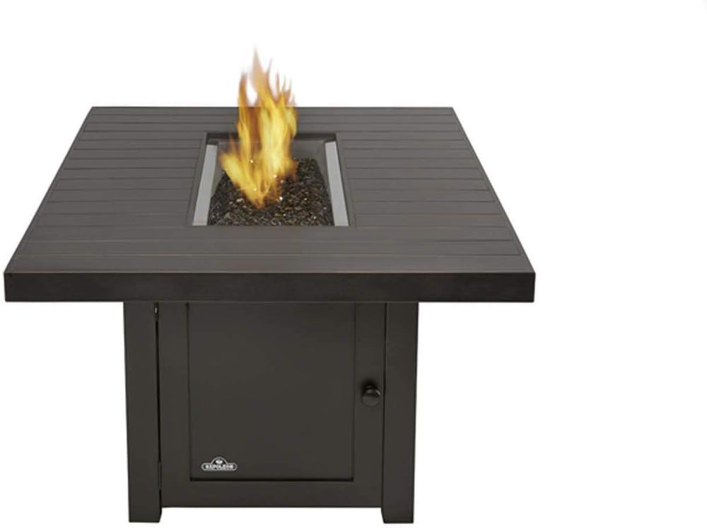 Napoleon St. Tropez Patio Flame Fire Table (STTR1 - BZ), Rectangle - From Where - 
