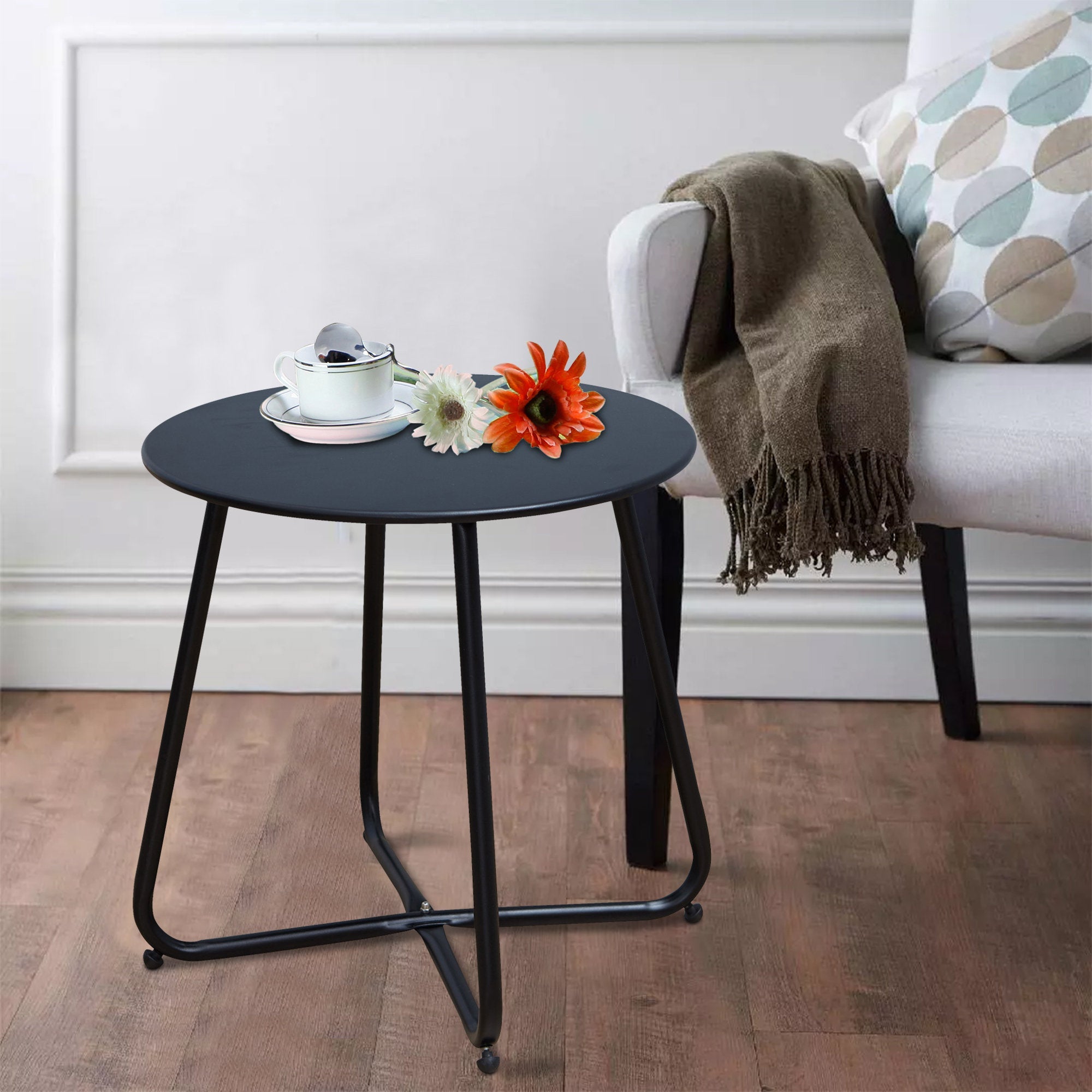 Naropa Metal Side Table - From Where - 