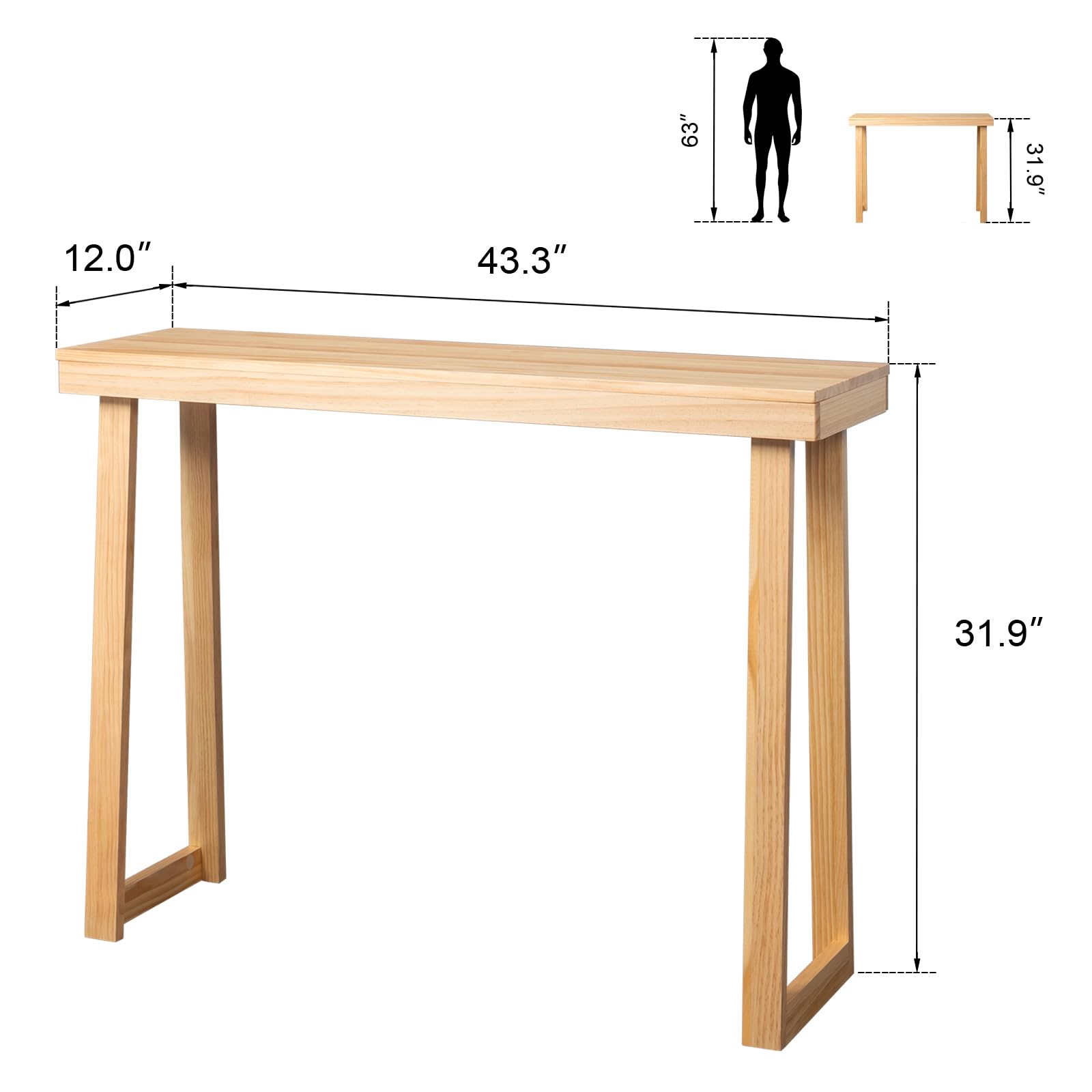 Narrow Entryway Table - From Where - 