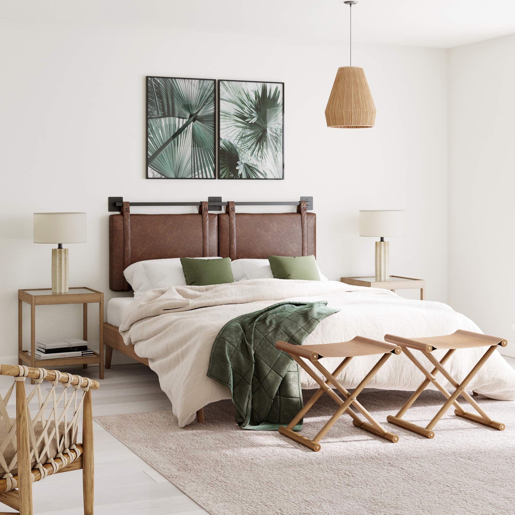Nathan James Hanging Headboard - From Where - 