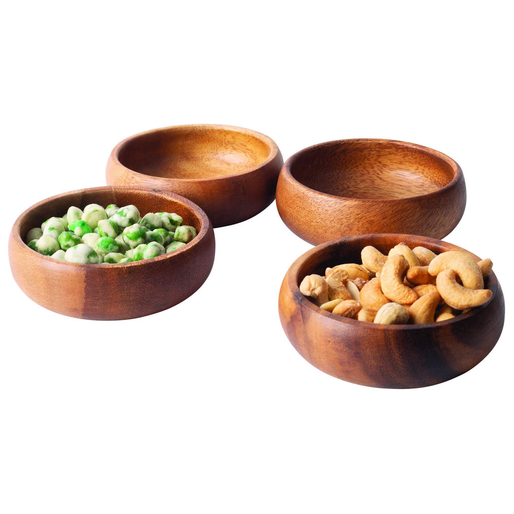 Natural Acacia Wooden Bowls - From Where - 