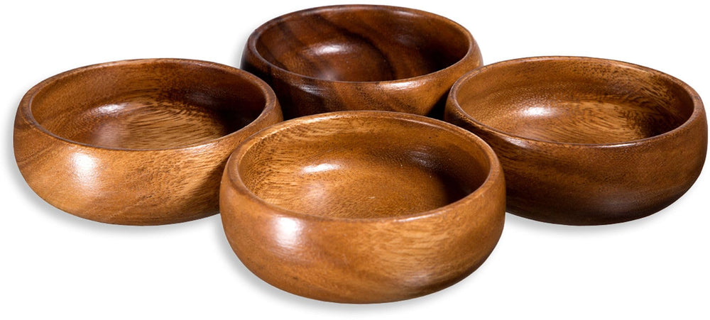 Natural Acacia Wooden Bowls - From Where - 