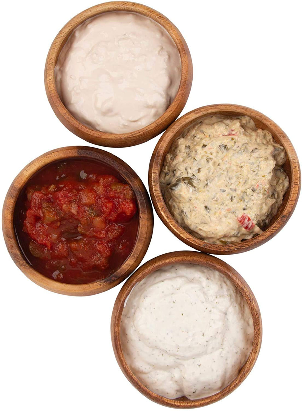 Natural Acacia Wooden Bowls - From Where - 