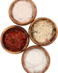 Natural Acacia Wooden Bowls - From Where - 