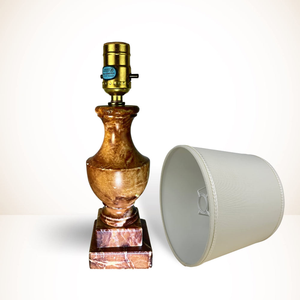 Natural Alabaster Lamp - From Where - 