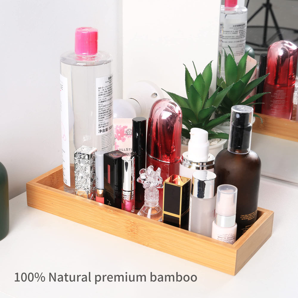 Natural Bamboo Vanity Tray - From Where - 