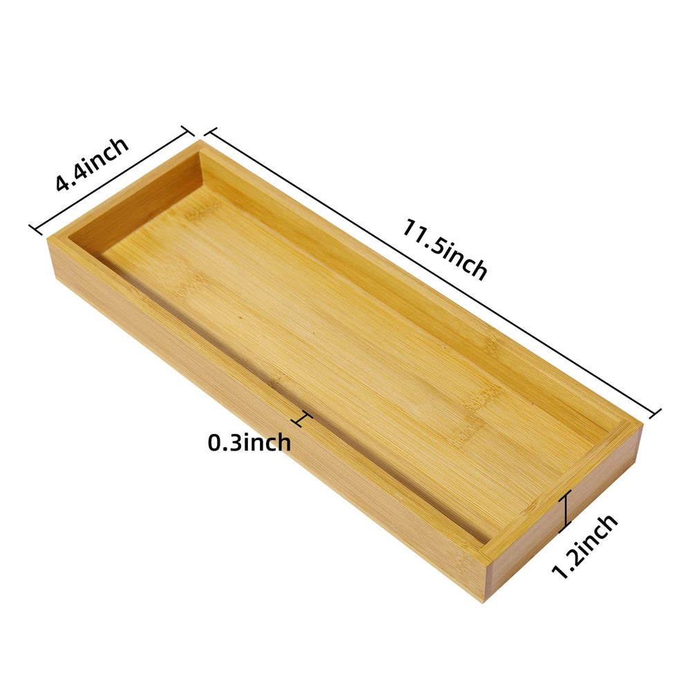 Natural Bamboo Vanity Tray - From Where - 