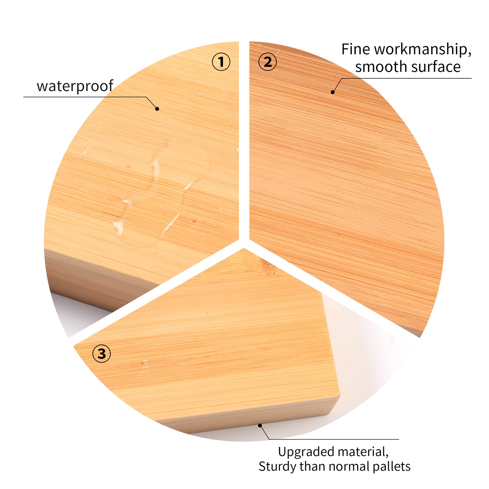 Natural Bamboo Vanity Tray - From Where - 