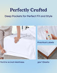 Natural Cotton Bedding Set - From Where - 