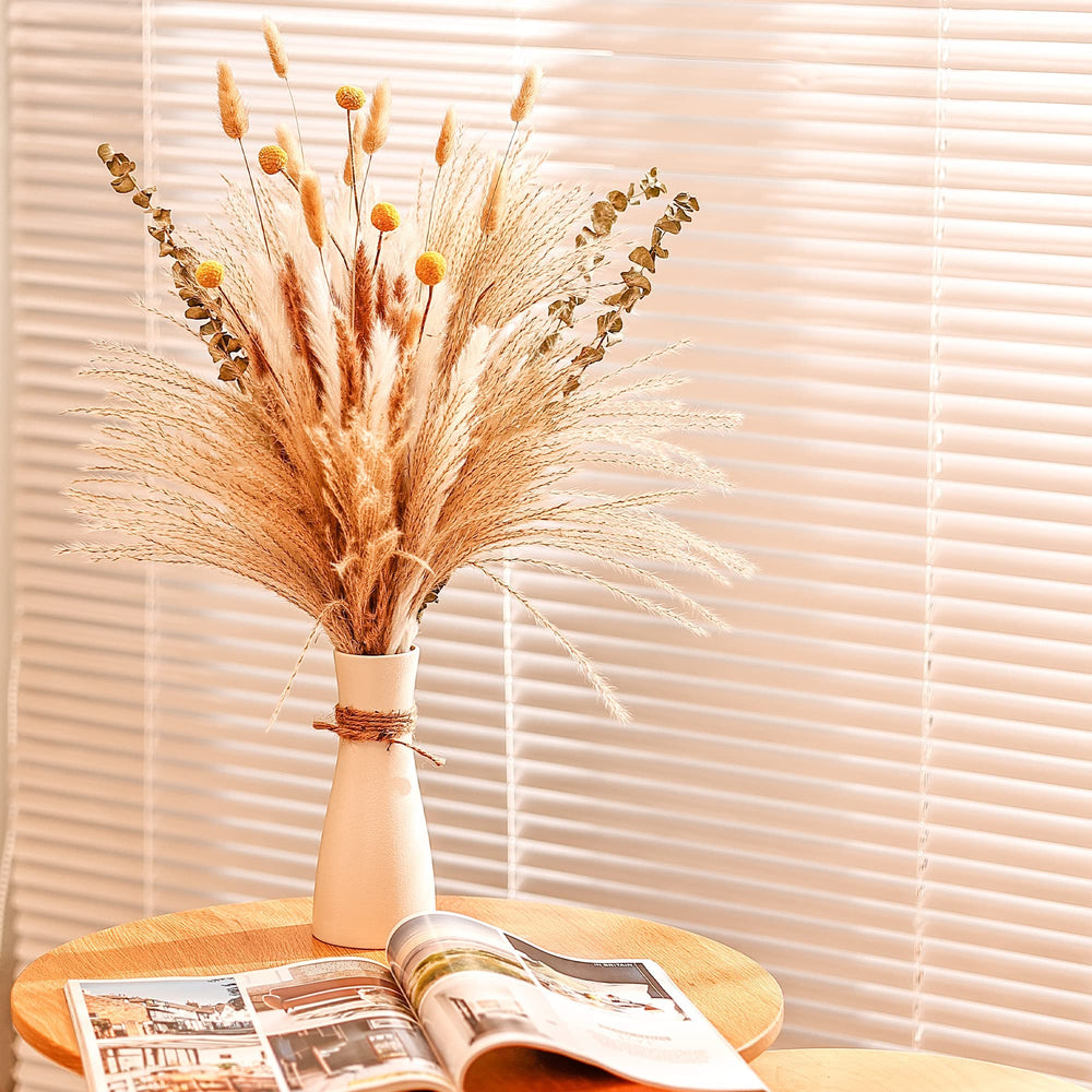 Natural Dried Pampas Grass Bouquet Home Decor - From Where - 
