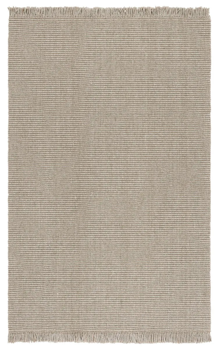 Natural Fiber Flat Weave Rug - Grey - From Where Finds - 