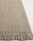 Natural Fiber Flat Weave Rug - Grey - From Where Finds - 