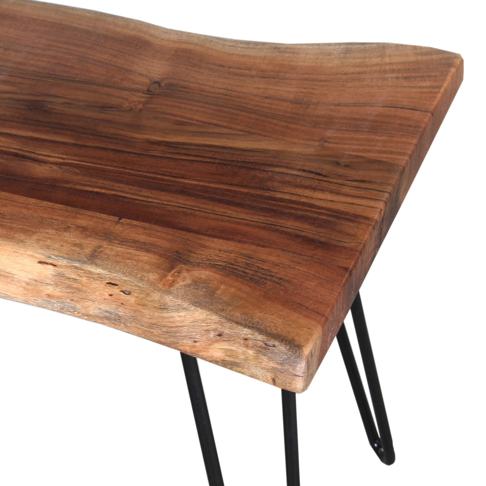 Natural Live Edge Table Bench - From Where - 