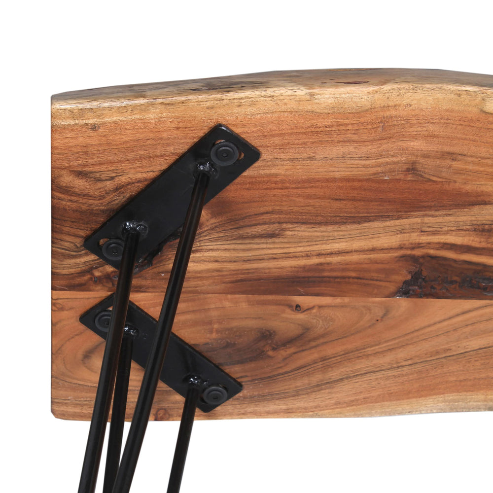 Natural Live Edge Table Bench - From Where - 