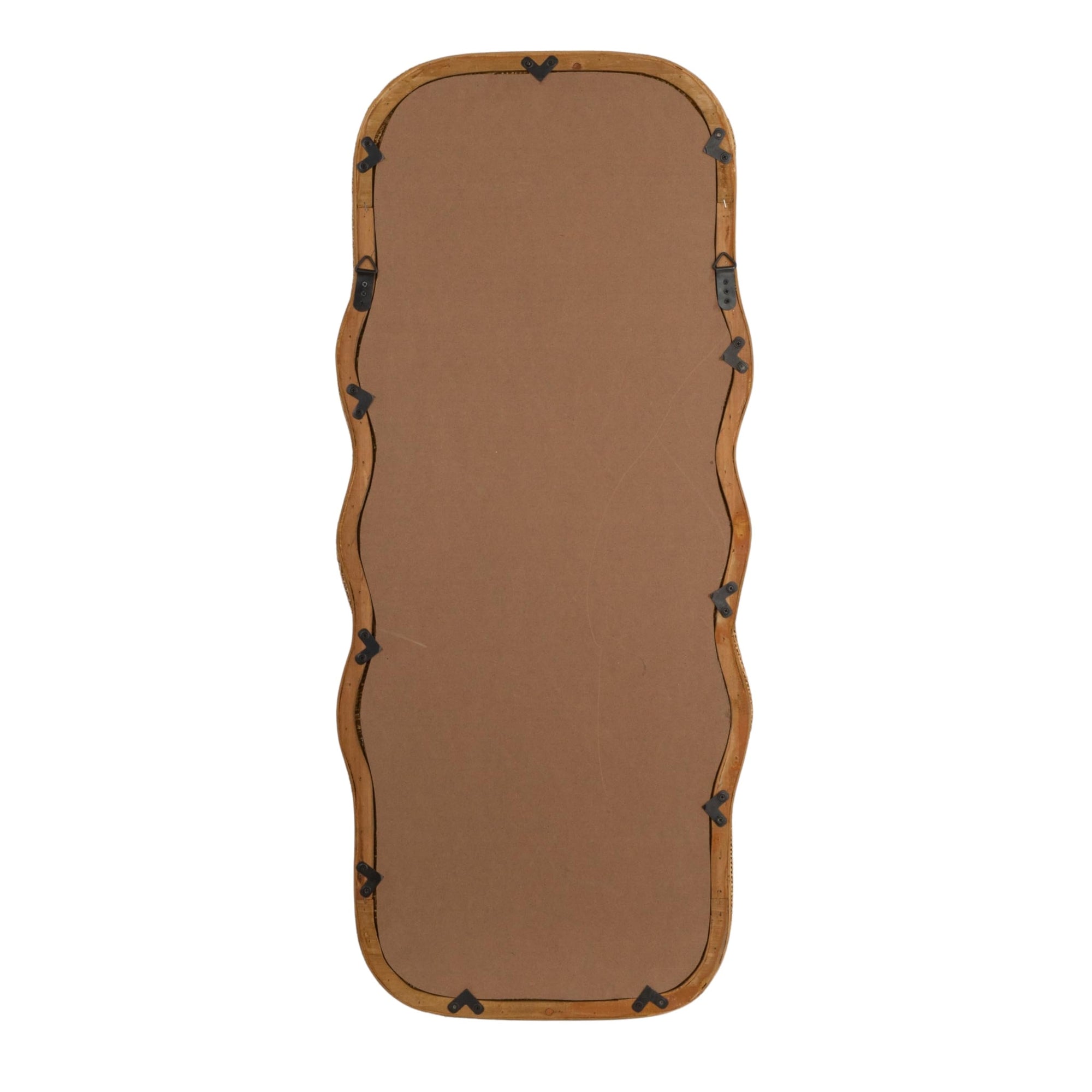 Natural Rattan Wavy Mirror - From Where - 