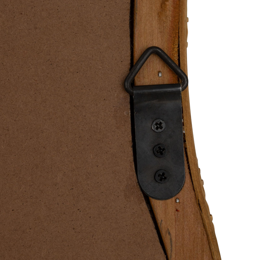 Natural Rattan Wavy Mirror - From Where - 