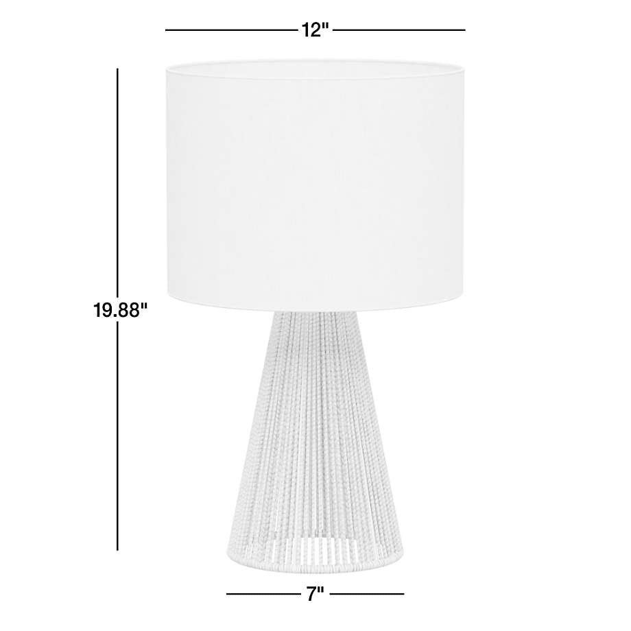 Natural Rope Kids Table Lamp - From Where - 