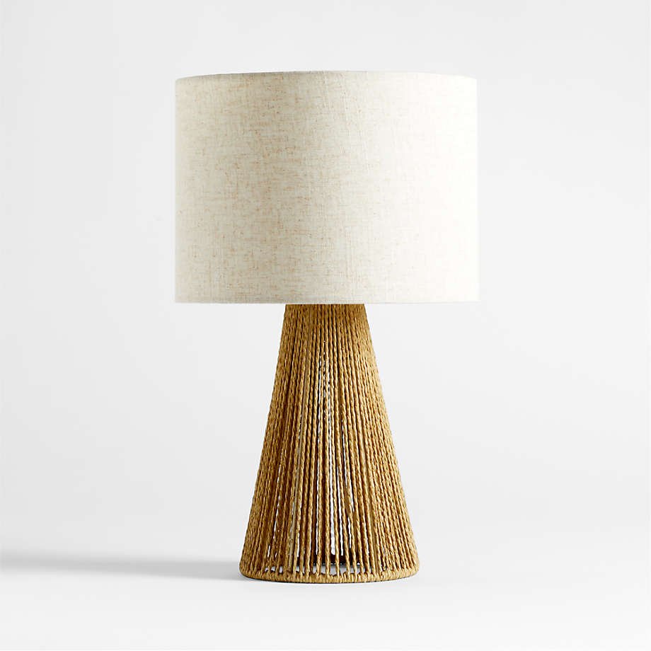 Natural Rope Kids Table Lamp - From Where - 