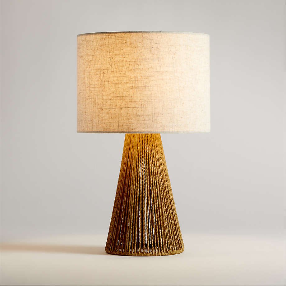 Natural Rope Kids Table Lamp - From Where - 