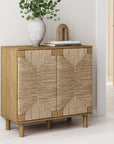 Natural Sideboard Storage Cabinet - From Where - 