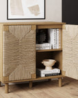 Natural Sideboard Storage Cabinet - From Where - 