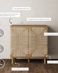 Natural Sideboard Storage Cabinet - From Where - 
