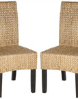 Natural Wicker Dining Chair (Set of 2) - From Where - 