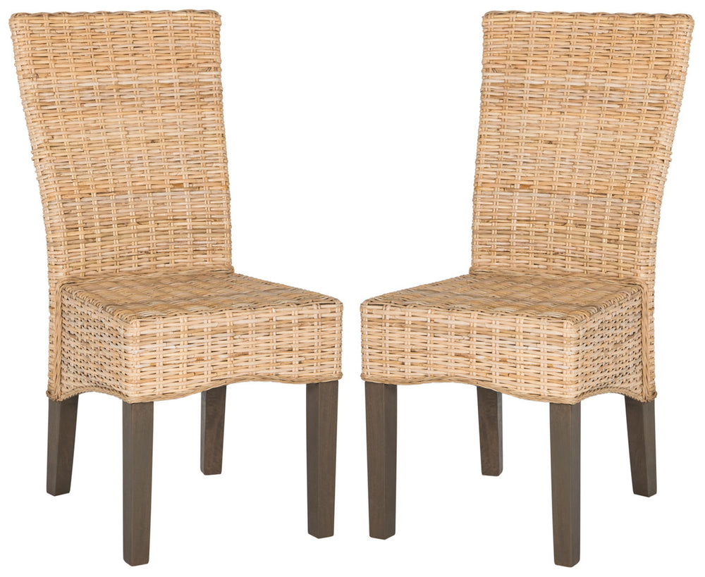 Ozias Wicker Dining Chair (Set of 2)
