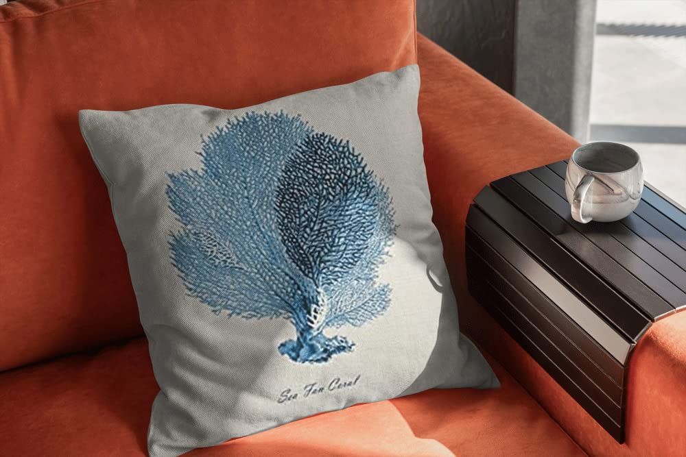Nautical Beach Pillow Covers (Set of 4) - From Where - 