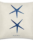 Nautical Beach Pillow Covers (Set of 4) - From Where - 