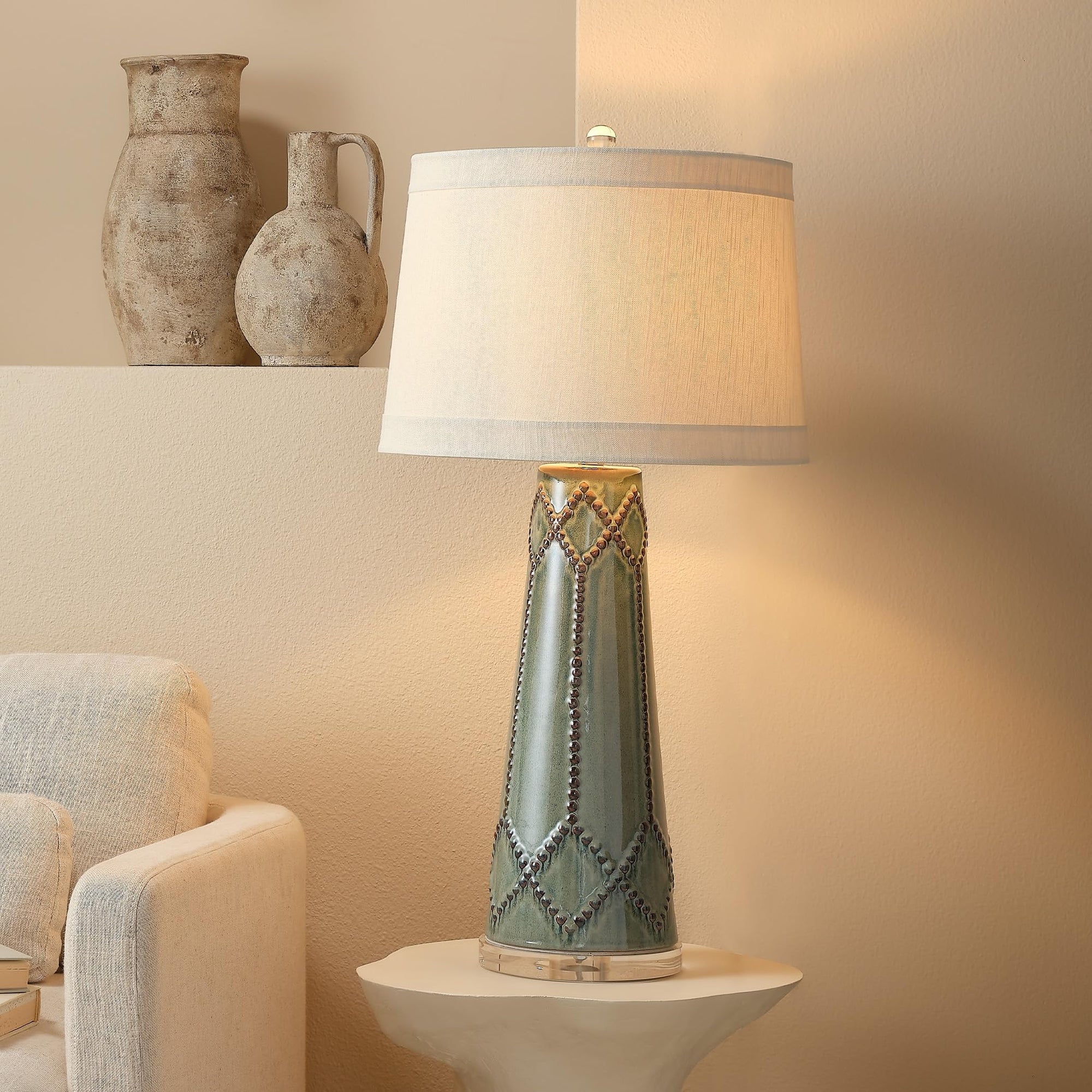 Nautical Ceramic Table Lamp - From Where - 