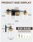 Nayomie 3 - Light Vanity Light - From Where - 