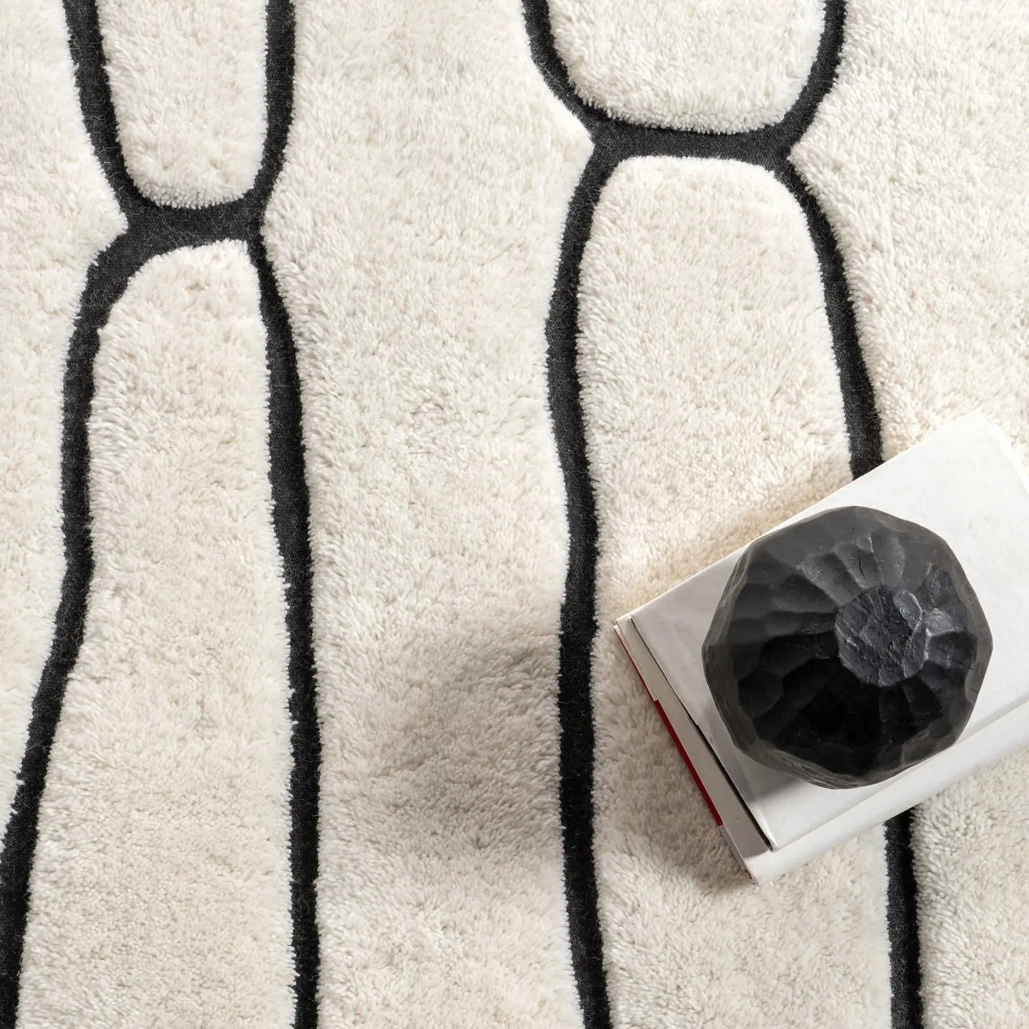 Nazco Abstract New Zealand Wool Rug - From Where Finds - 